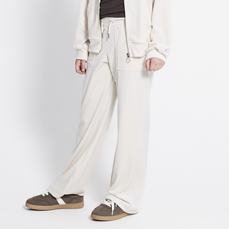 Velour pants "Ella star"